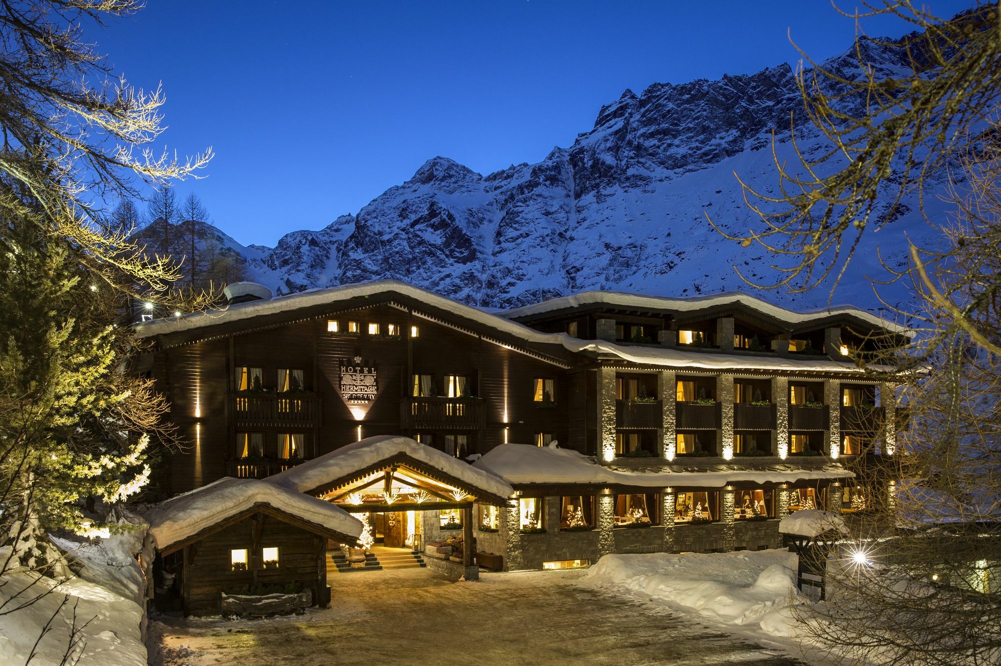 Hotel Hermitage Relais & Chateaux Breuil-Cervinia Esterno foto