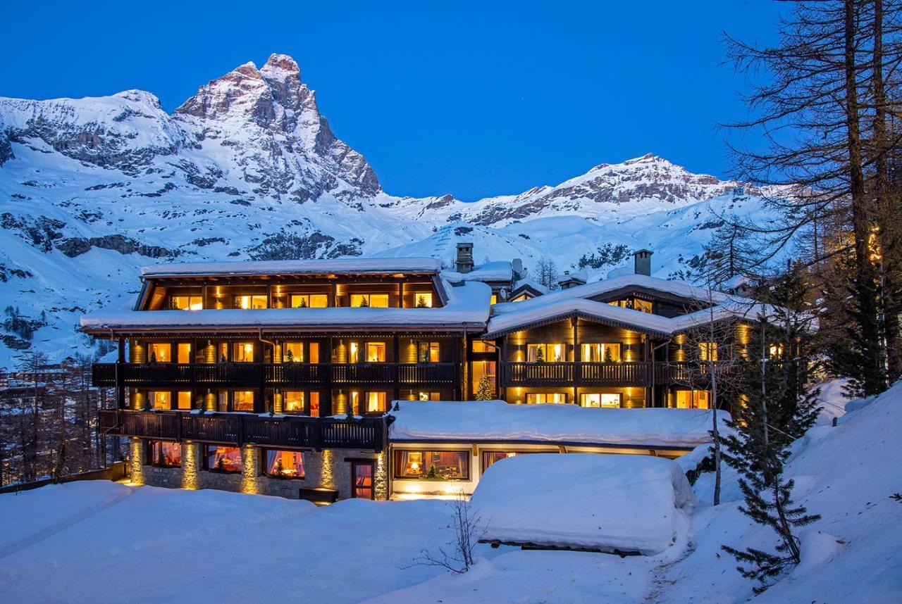 Hotel Hermitage Relais & Chateaux Breuil-Cervinia Esterno foto